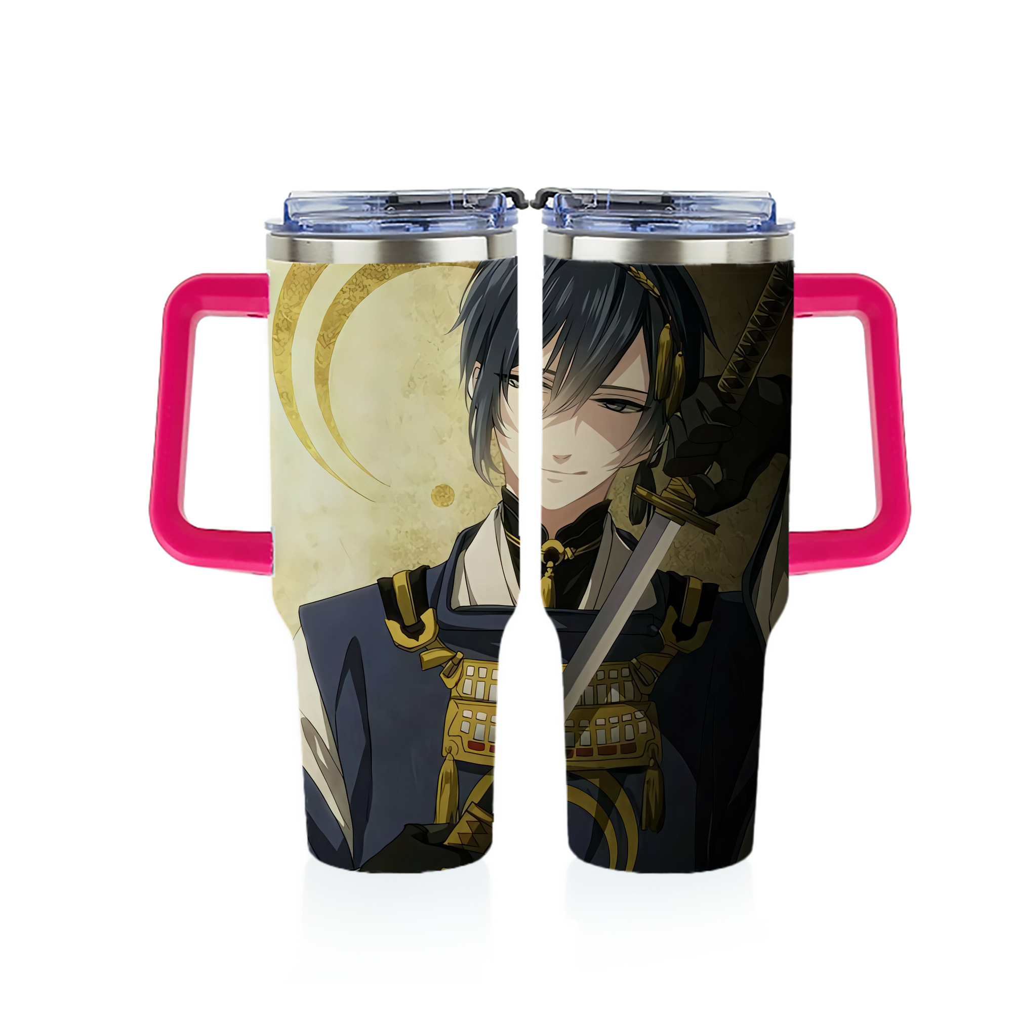 （画像用） 刀剣乱舞 Touken Ranbu 1200ｍLフルプリント車用タンブラー